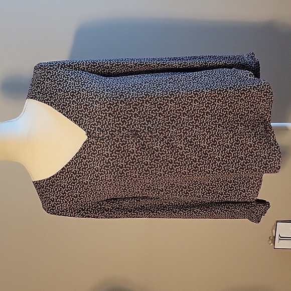 Loft Blouse‎ Grey Longsleeve Womens Small - Picture 2 of 8